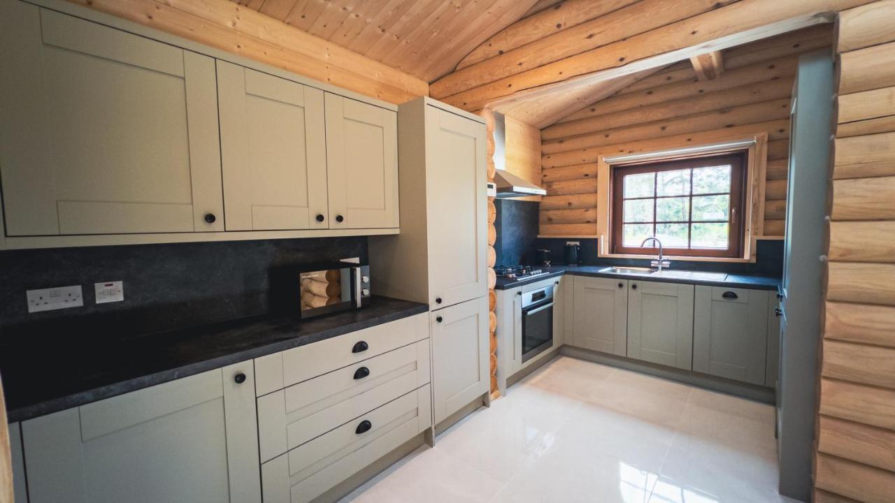 Aspen Lodge, Amazing New Log Cabin With Hot Tub - Sleeps 6 - Felmoor Park Morpeth Exteriér fotografie