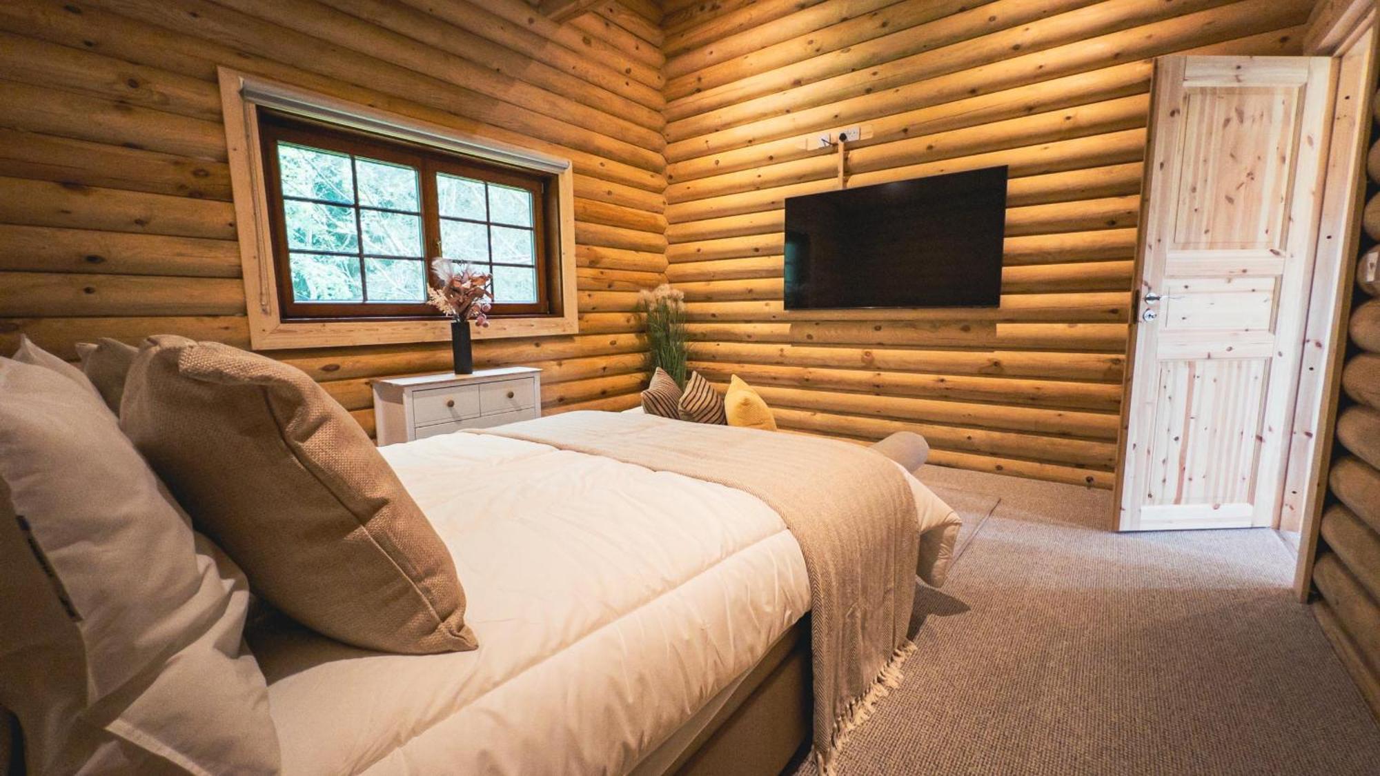 Aspen Lodge, Amazing New Log Cabin With Hot Tub - Sleeps 6 - Felmoor Park Morpeth Pokoj fotografie