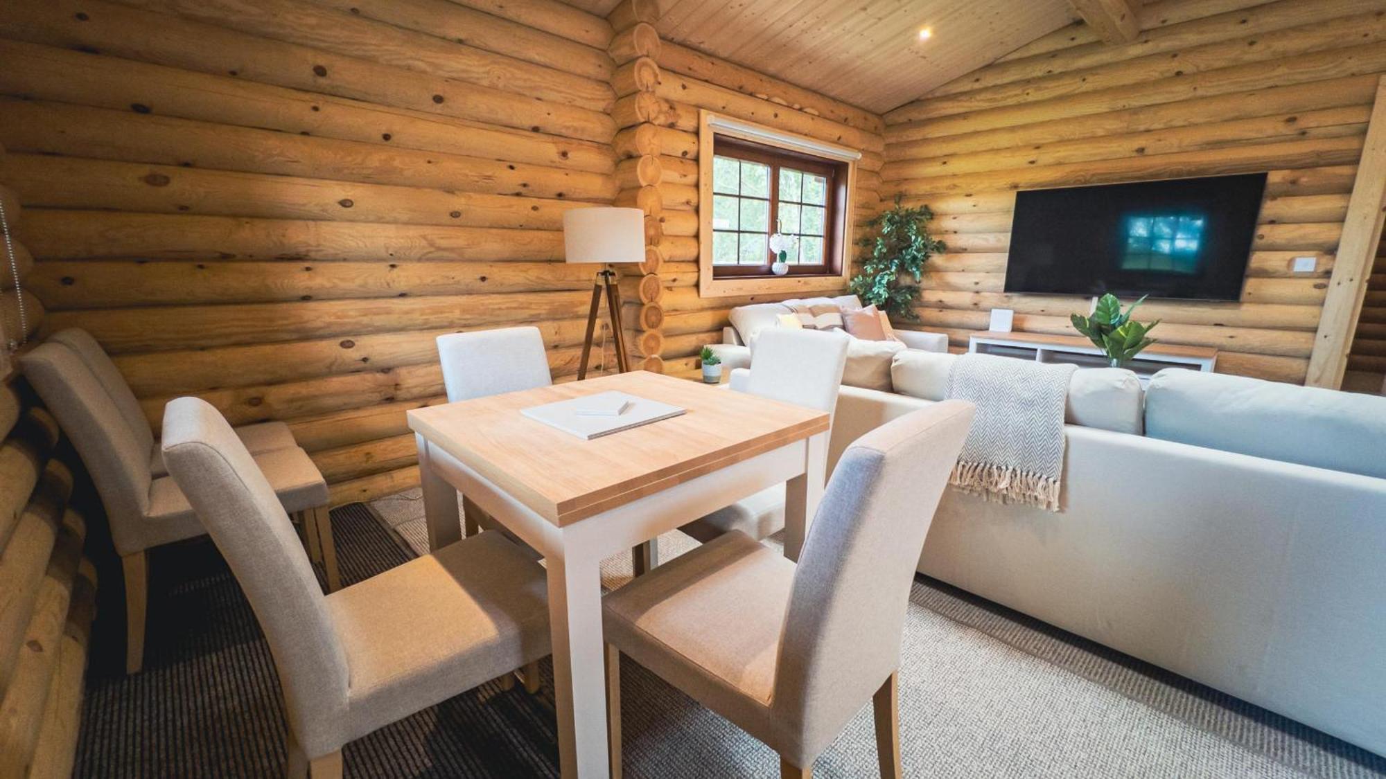 Aspen Lodge, Amazing New Log Cabin With Hot Tub - Sleeps 6 - Felmoor Park Morpeth Pokoj fotografie